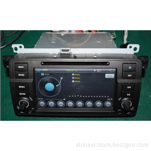 Car Stereo System for BMW E46 M3 Old 3 Series Car GPS DVD Player Navigation Head Unit Support 3G and DVR